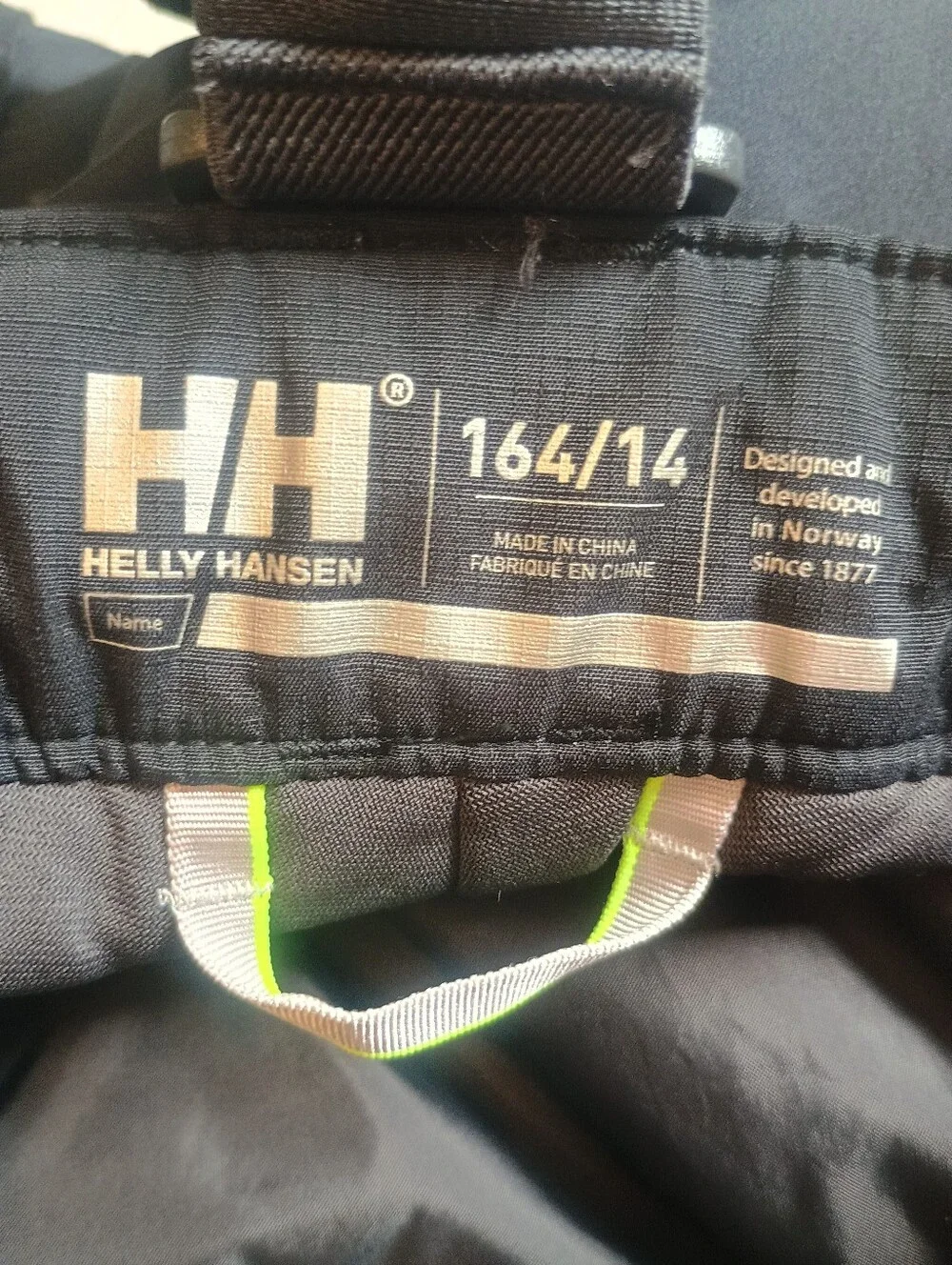 Helly Hansen Ski Primaloft Recco Lightweight Junior Women's Pants Size: 164/14